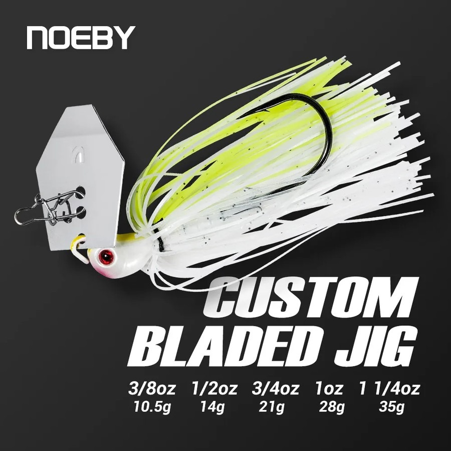 Fishing Lure Blade Bait - ノビー チャターベイト ブレードジグ 10.5-35g バイブレーションワイヤーベイト ニードルスティンガーフック付き