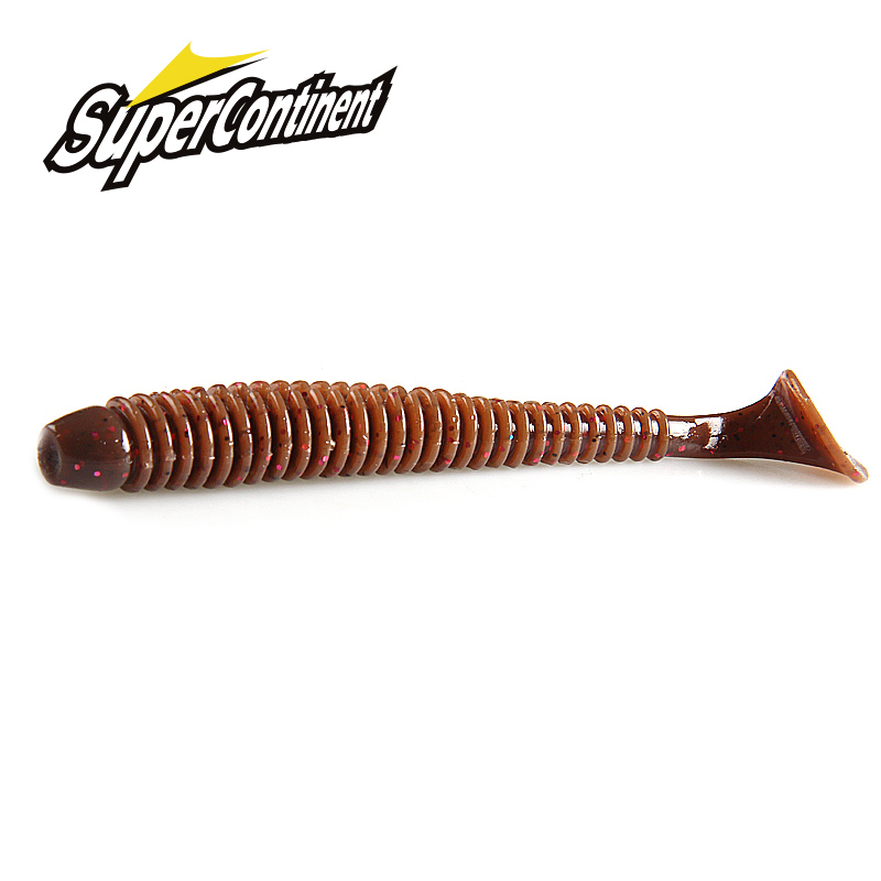 Fishing Lure Soft Plastic - スーパーコンチネンタル スイングインパクトリング シャッドフィッシングルアー 6個/10個/20個入り 人工ペスカ ルアーソープル