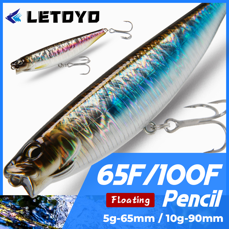 LETOYO,65mm,5g,90mm,10g,表面釣り用の - Fishing Lure Swimbait のレビューと価格
