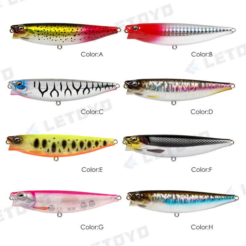 LETOYO,65mm,5g,90mm,10g,表面釣り用の - Fishing Lure Swimbait のレビューと価格