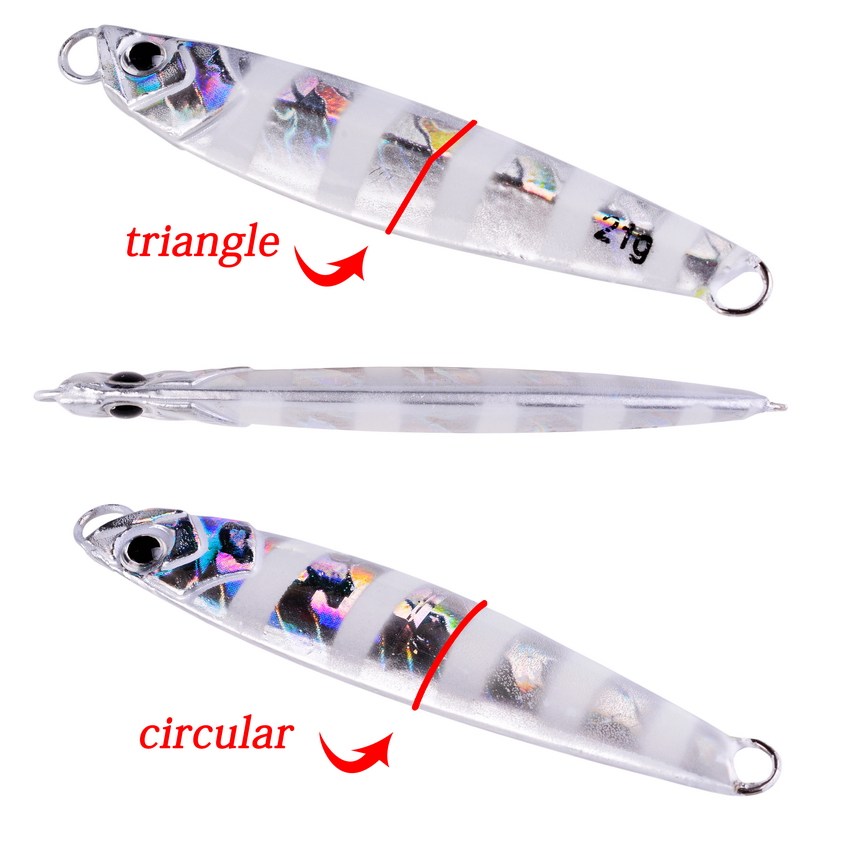 ジグ-人工金属ルアー,ジギング,キャスティング,スピニング, - Fishing Lure Spoon のレビューと価格
