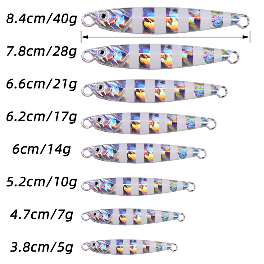 ジグ-人工金属ルアー,ジギング,キャスティング,スピニング, - Fishing Lure Spoon のレビューと価格