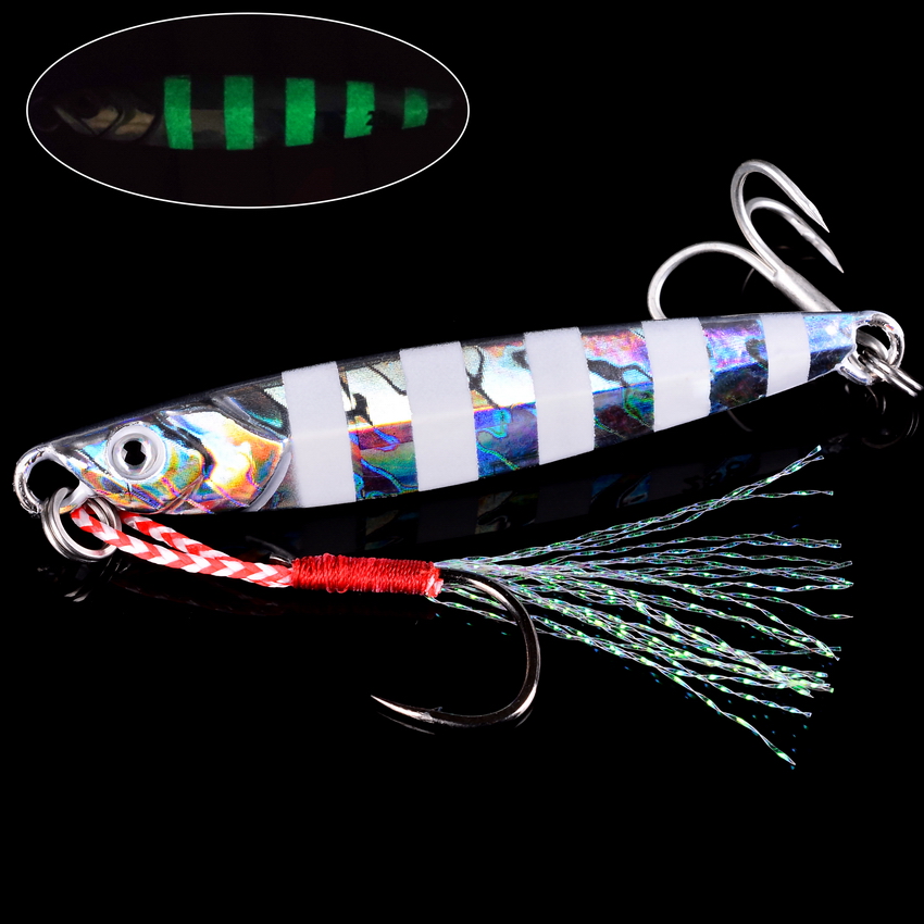 ジグ-人工金属ルアー,ジギング,キャスティング,スピニング, - Fishing Lure Spoon のレビューと価格