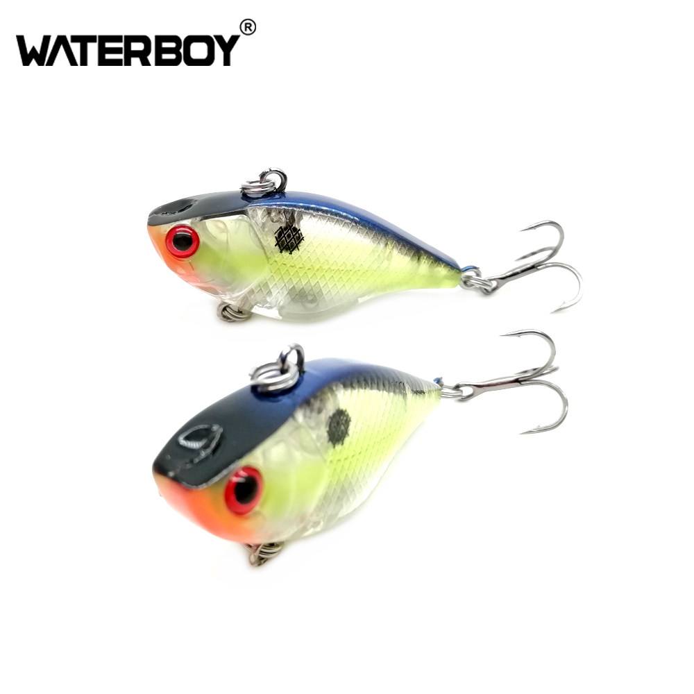 Waterboy 1個4センチメートル4.6グラムミニvib - Fishing Lure Jerkbait のレビューと価格