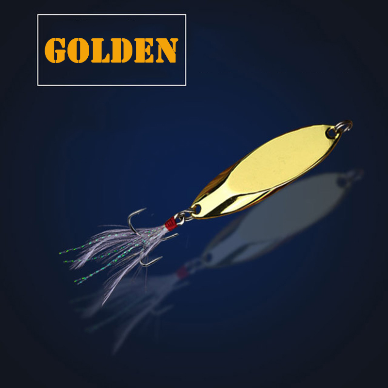 1pc 2.5 グラム-35 グラム金属スプーンルアーシャー - Fishing Lure Spinner のレビューと価格