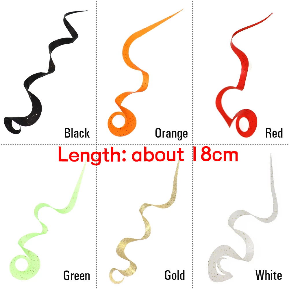 Ellllv 10 個カラフルなシリコーンタコスカートストリ - Fishing Lure Soft Plastic のレビューと価格