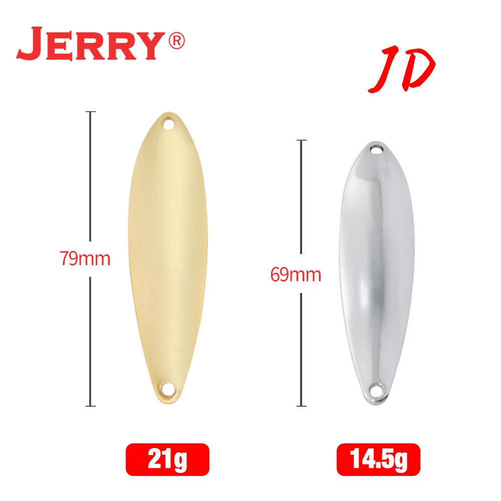 ジェリーJD14.5g21g未塗装サーモンパイクフィッシング - Fishing Lure Swimbait のレビューと価格