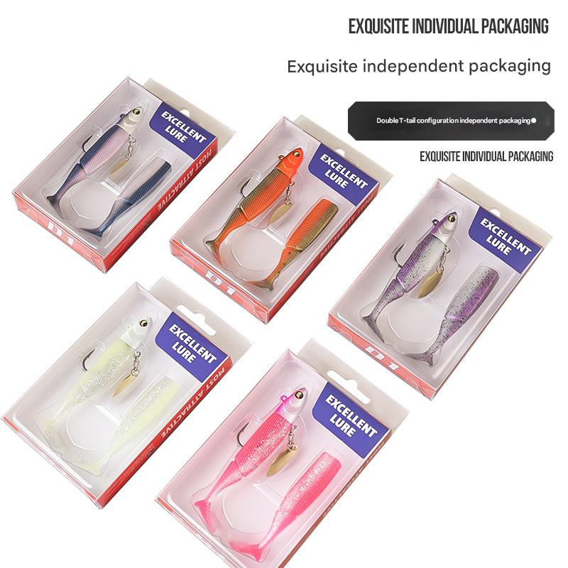 1個入りソフトスイムベイトフィッシングルアーセット、スピナー - Fishing Lure Blade Bait のレビューと価格
