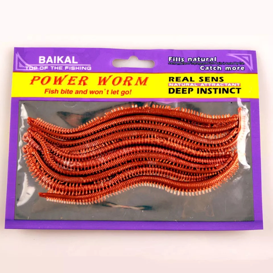 10 ピース/ロット人工海ワーム 135 ミリメートルソフト - Fishing Lure Soft Plastic のレビューと価格