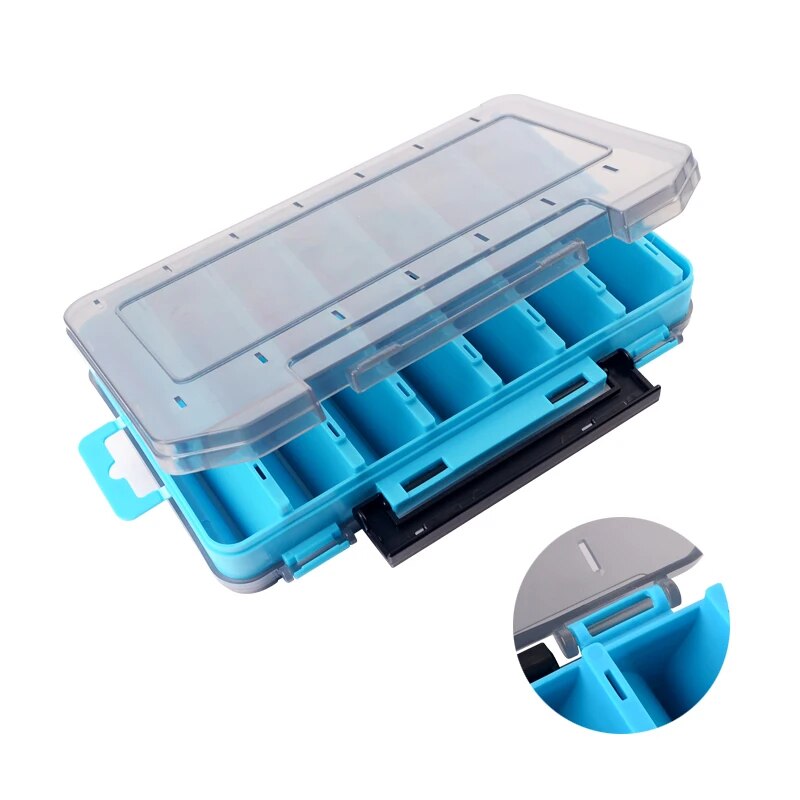 両面釣具収納ボックススピナールアーエギツールボックス人工餌ケ - Fishing Lure Spinner のレビューと価格