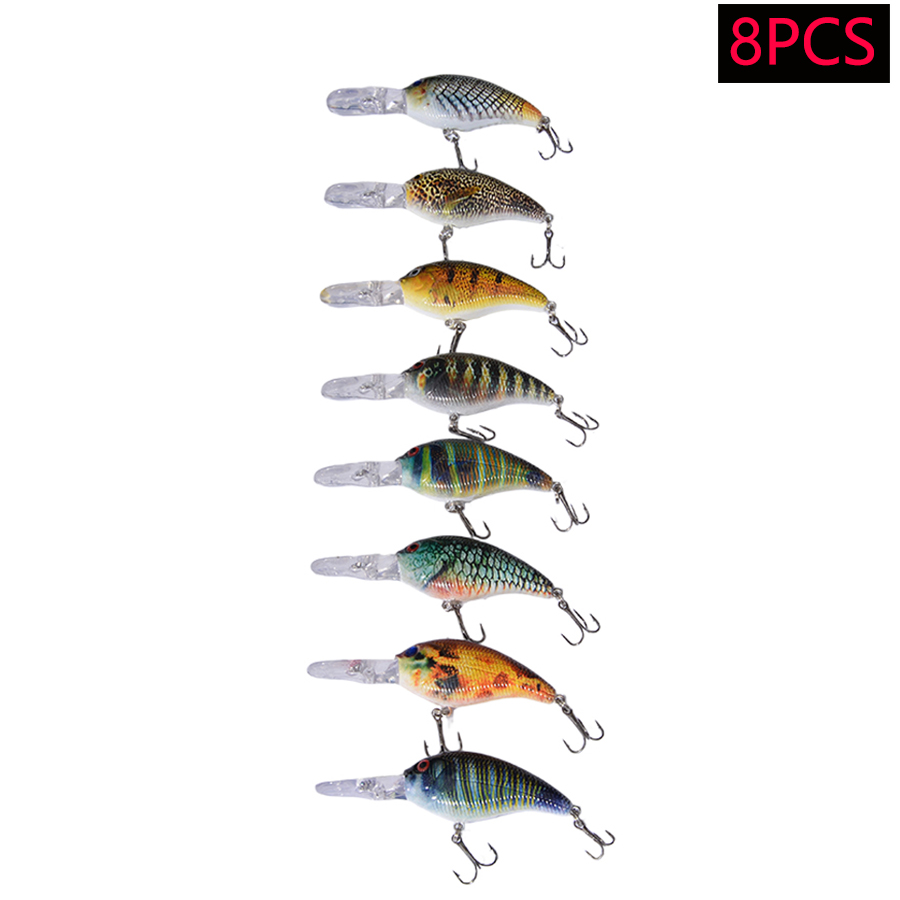 8個入り ジャークベイト ミノー ABSハードベイト 人工ウ - Fishing Lure Jerkbait のレビューと価格