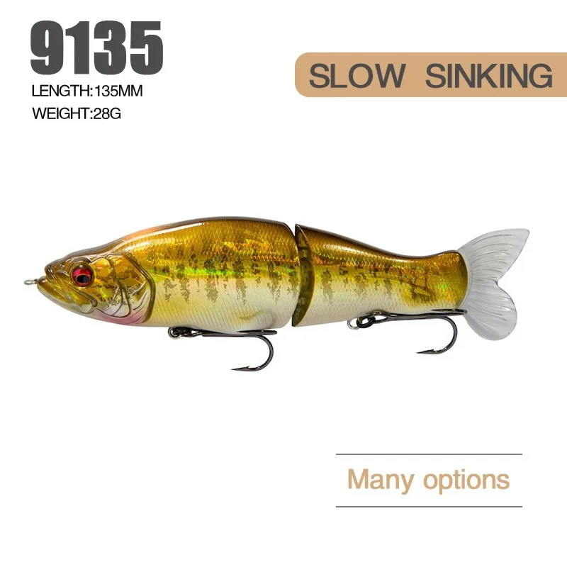 スイムベイト釣り用ルアー 135mm 31g マルチジョイン - Fishing Lure Jerkbait のレビューと価格