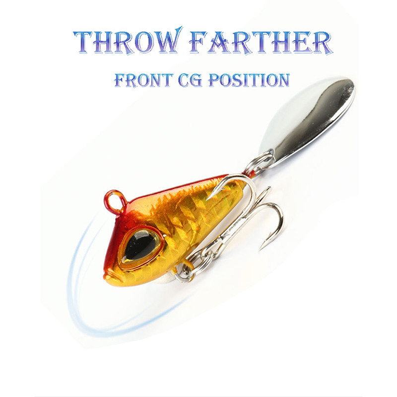 1pc 6/11/18/22 グラム VIB クランクベイト - Fishing Lure Spinnerbait のレビューと価格