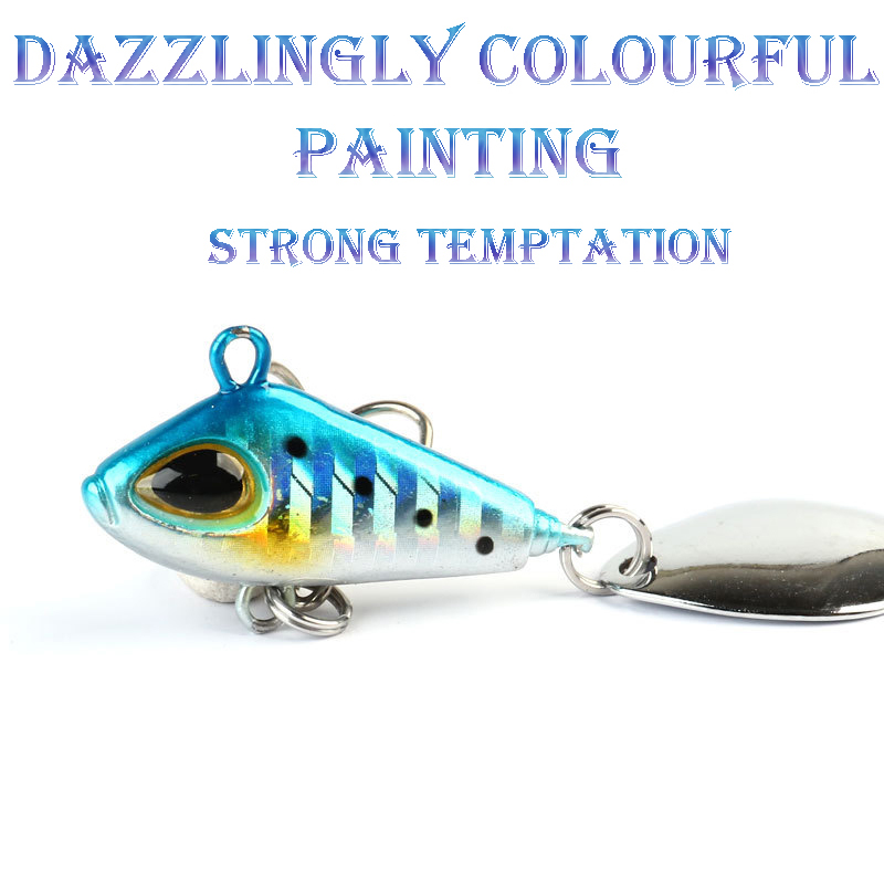 1pc 6/11/18/22 グラム VIB クランクベイト - Fishing Lure Spinnerbait のレビューと価格
