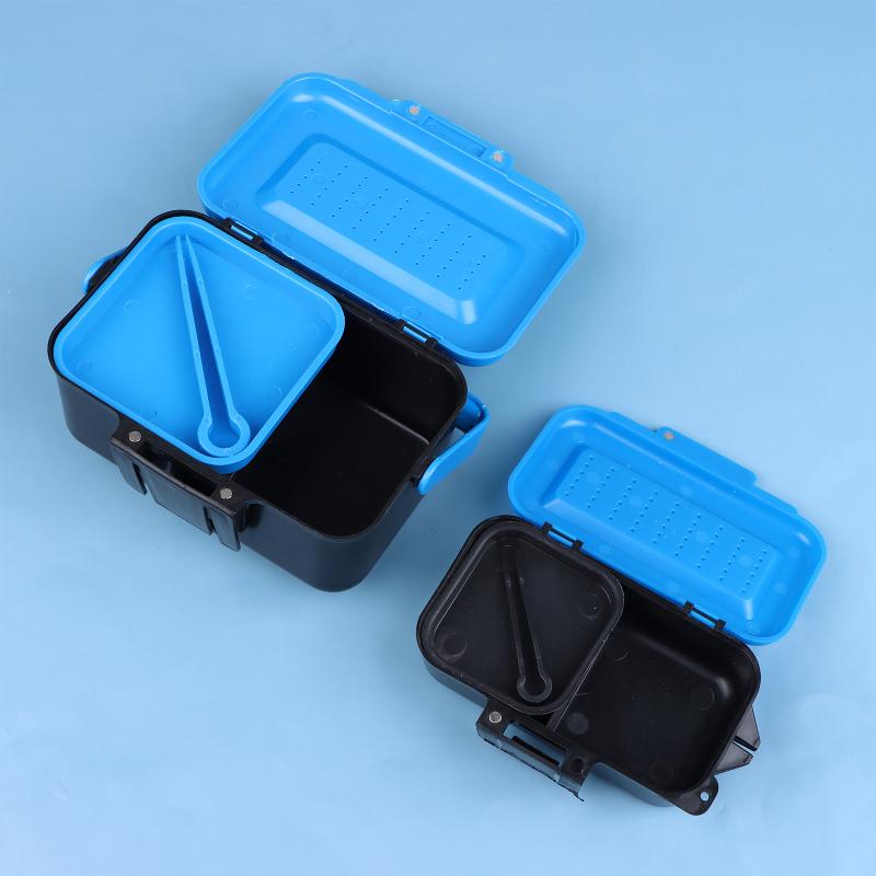 ポータブル釣り用ルアーボックスケース、活餌、フック、ミミズ用 - Fishing Lure Box のレビューと価格