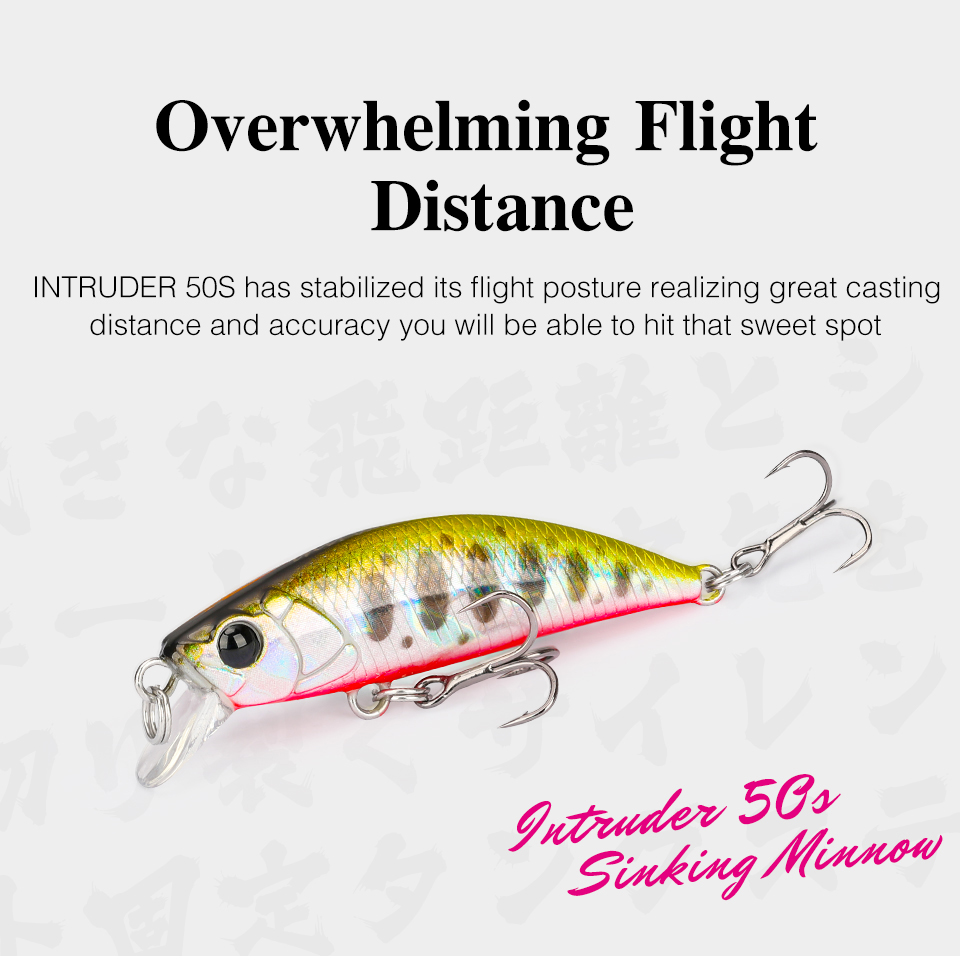 TSURINOYA 50S 新色 5 センチメートル 5 グ - Fishing Lure Jerkbait のレビューと価格