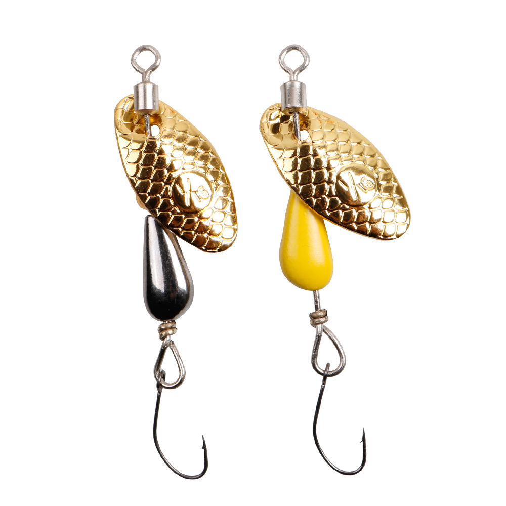 2 個スピナースプーン金属餌釣りルアー 5.5 センチメート - Fishing Lure Swimbait のレビューと価格