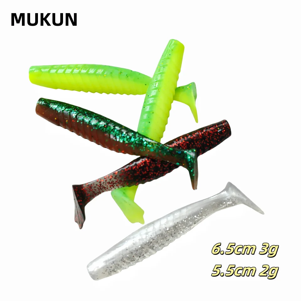 柔らかいプラスチック製の釣りルアー,パドルテール付き,人工餌 - Fishing Lure Soft Plastic のレビューと価格