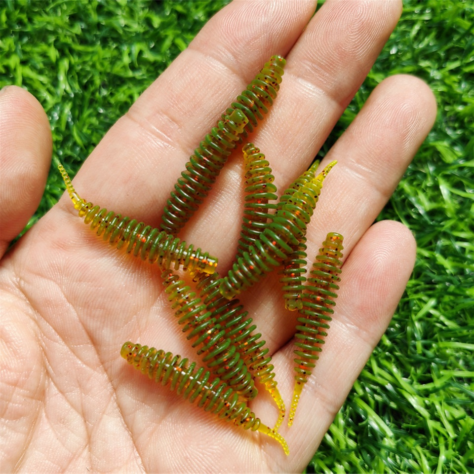 MUKUN 10個入り 釣り用ソフトトラウトルアー シリコン - Fishing Lure Soft Plastic のレビューと価格