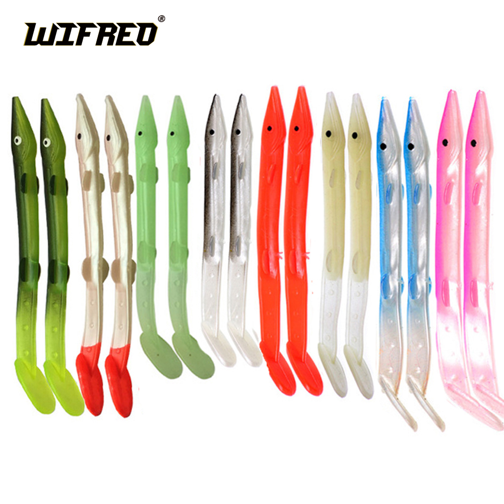 WIFREO 10 個ソフトプラスチック餌魚サビキリグウナギ - Fishing Lure Soft Plastic のレビューと価格