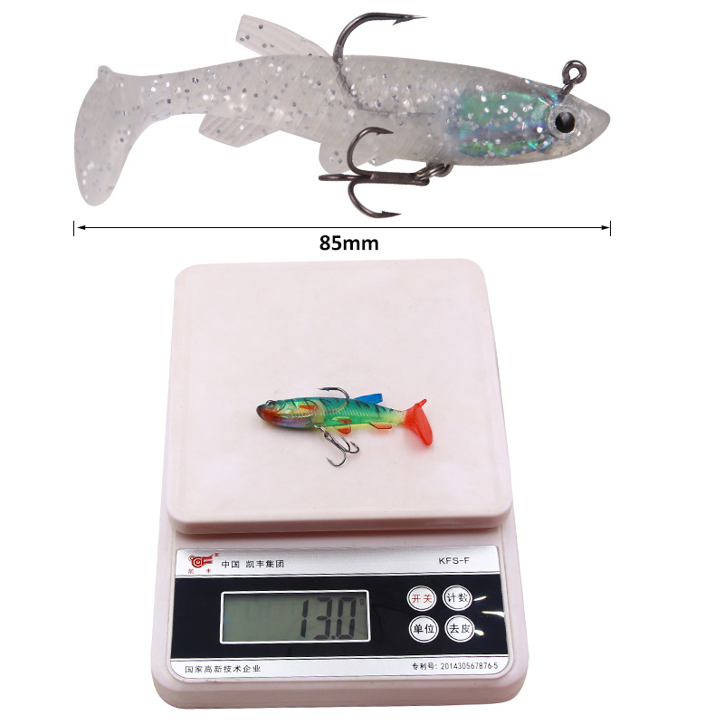 T テールソフト餌ソフトルアーシリコン餌 8.5 センチメー - Fishing Lure Swimbait のレビューと価格